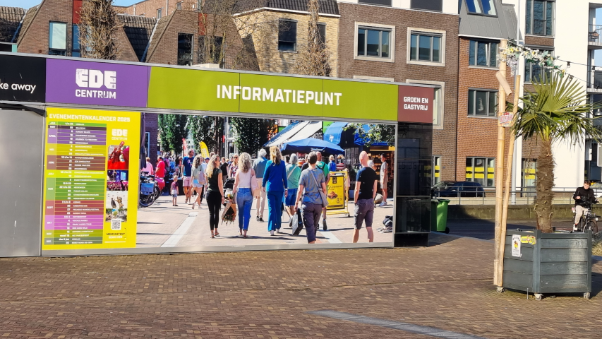 Informatiekiosk markt