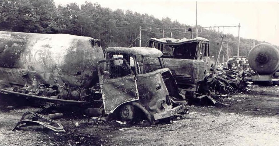 25 augustus 1967 ontploffing gashouder op Radio 1