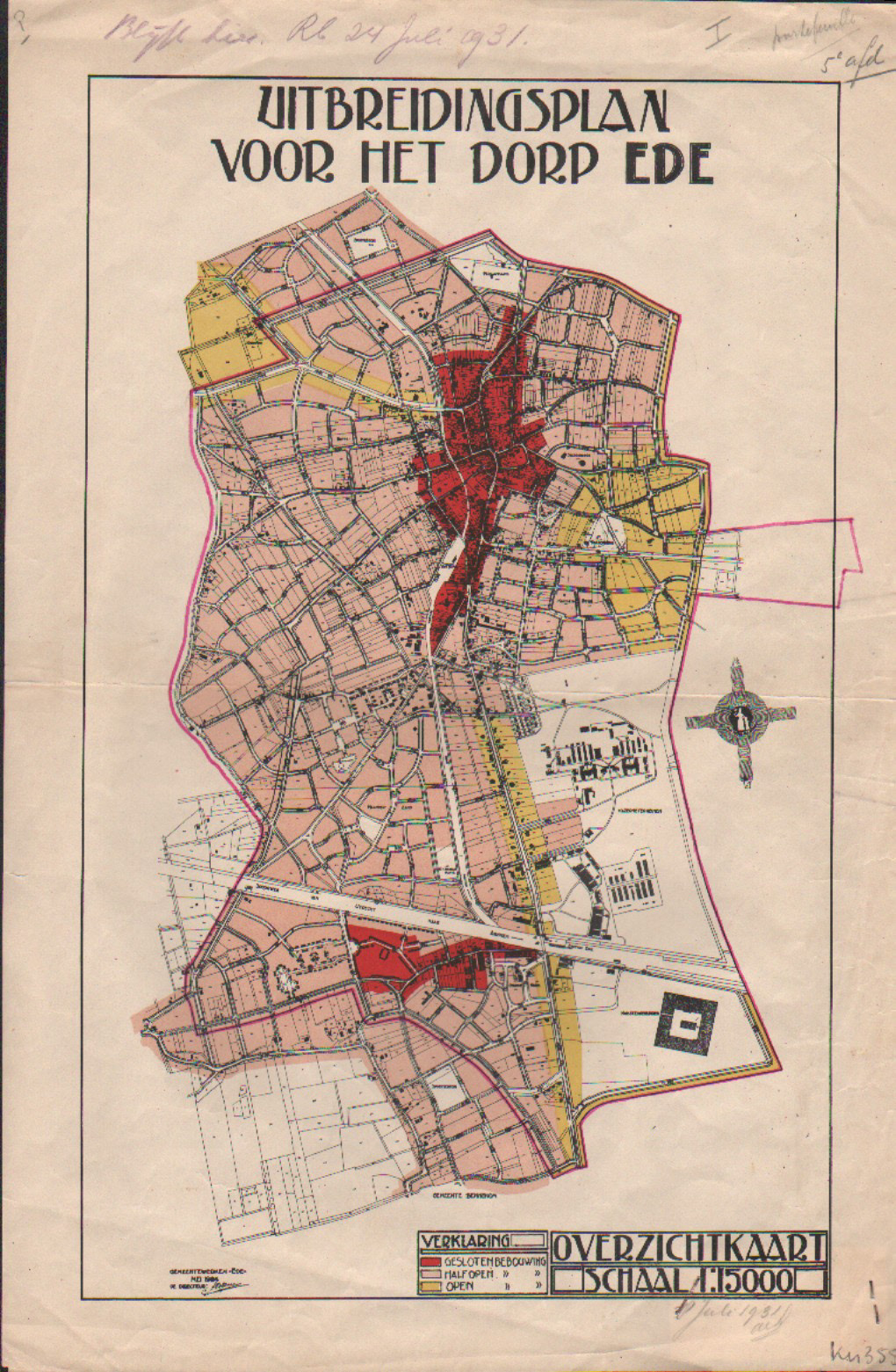 Uitbreidingsplan 1924